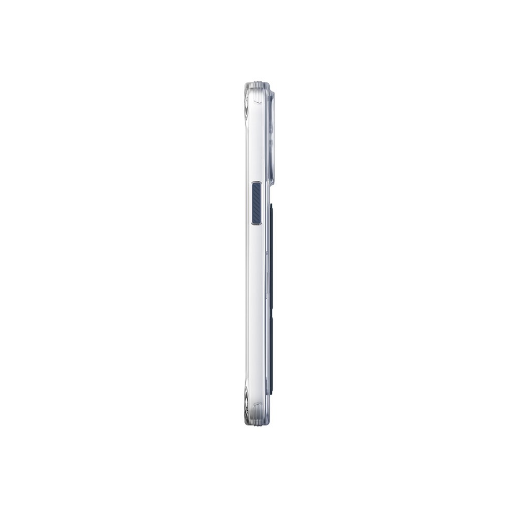 iPhone 15 Pro Kılıf SkinArma Şeffaf Renk Geçişli Airbag Tasarımlı Standlı Cosmo Kılıf