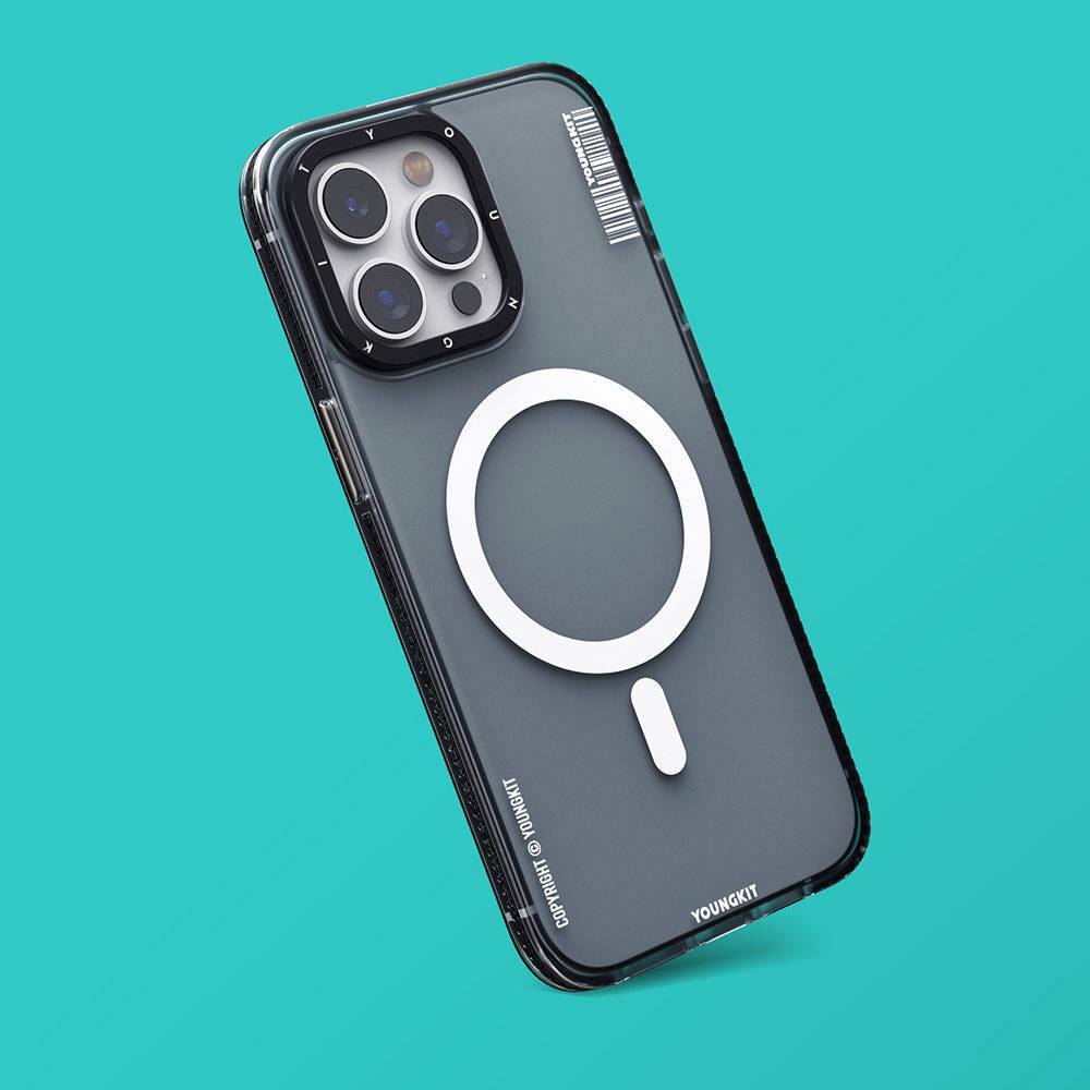 iPhone 15 Kılıf Magsafe Şarj Özellikli Youngkit Jiansha Serisi Kılıf