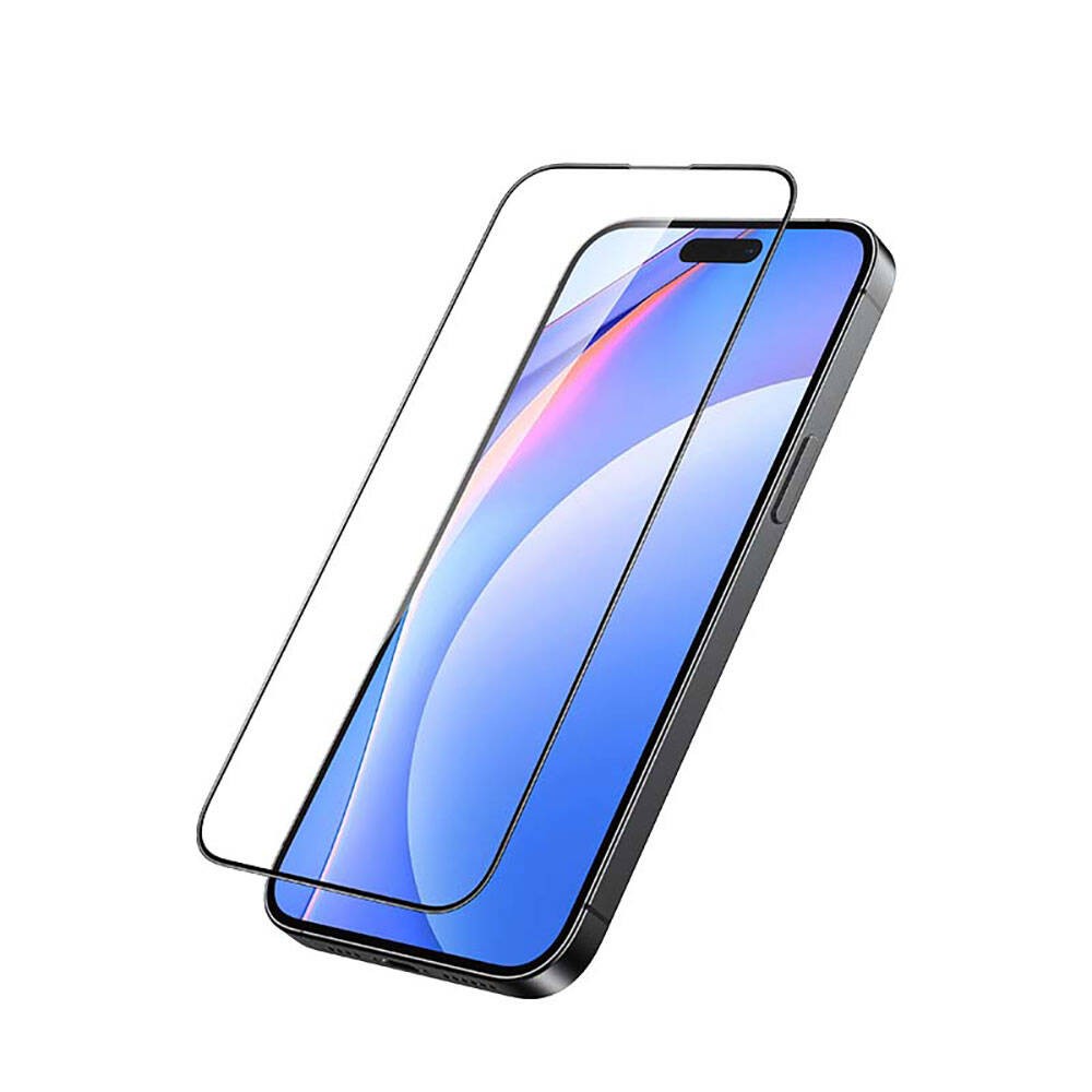 iPhone 15 Plus Recci RSP-A03SD 3D HD Full Transparan Temperli Cam Ekran Koruyucu