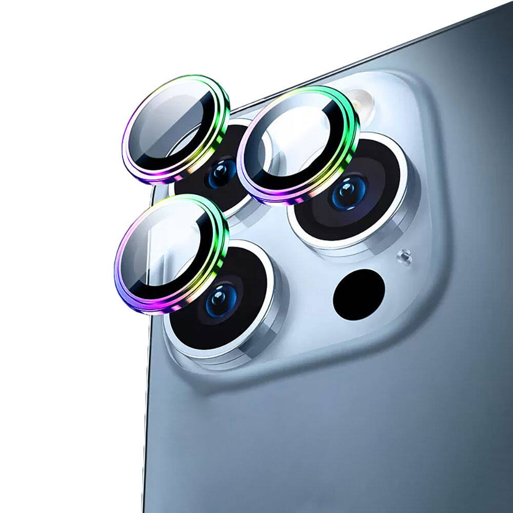iPhone 15 Pro ​​​Wiwu Lens Guard Metal Kamera Lens Koruyucu