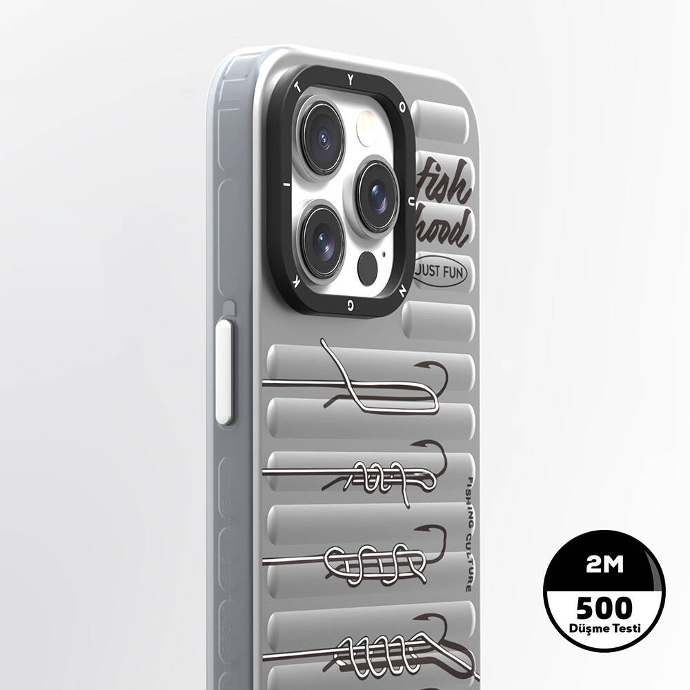 iPhone 15 Pro Kılıf Magsafe Şarj Özellikli YoungKit Fishing Serisi Kılıf