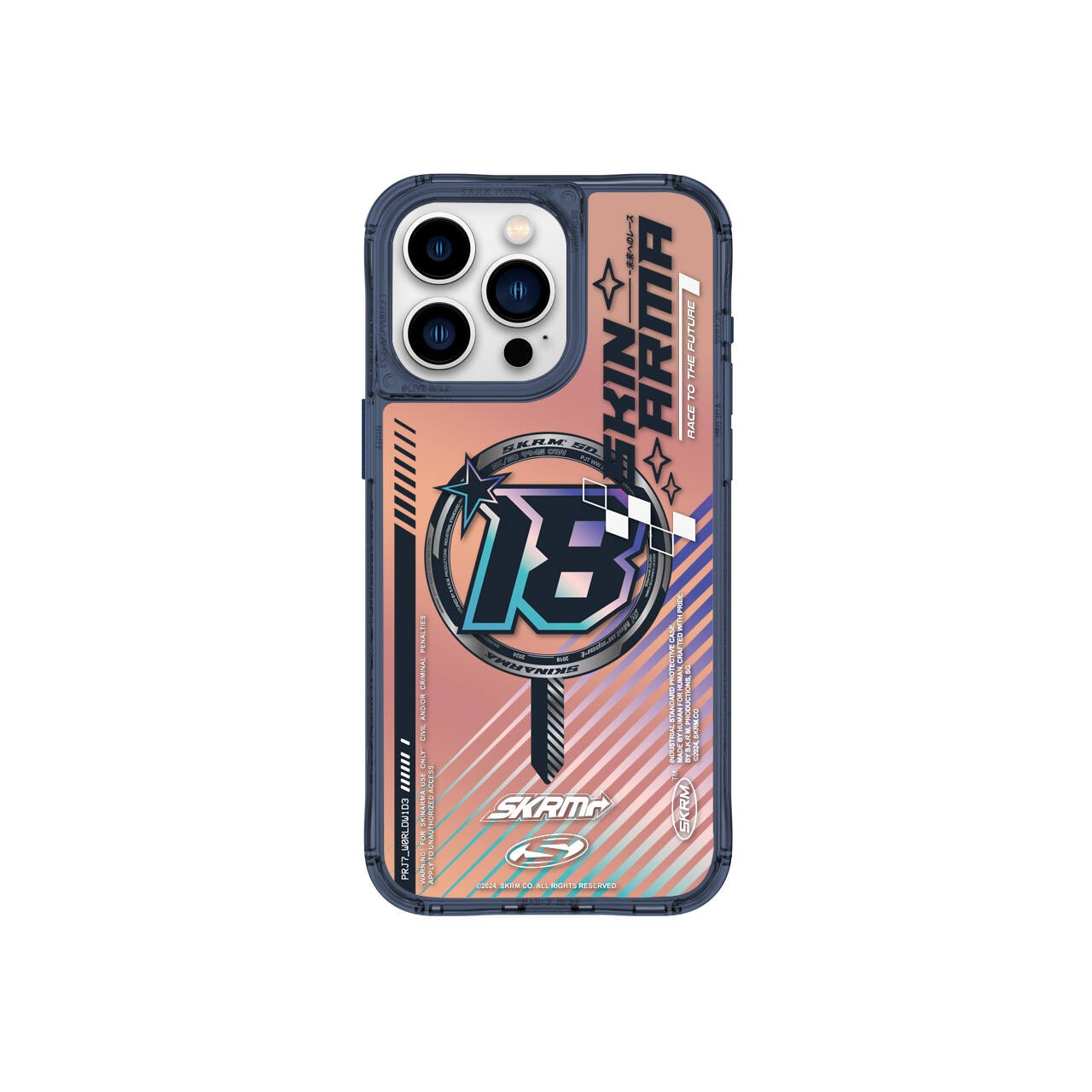 iPhone 15 Pro Max SkinArma Magsafe Şarj Özellikli Sticker Yapıştırmalı Drift Kılıf