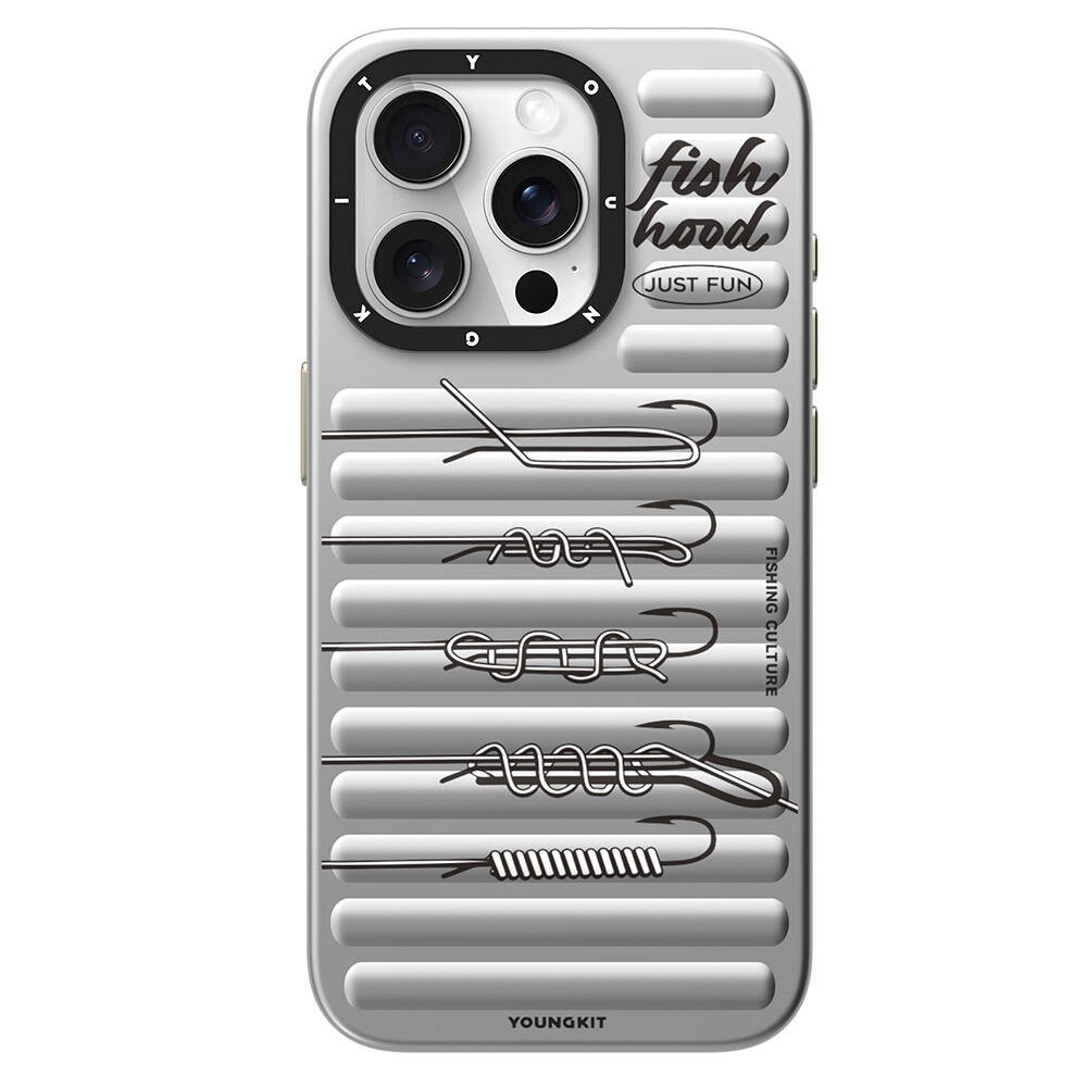 iPhone 15 Pro Max Kılıf Magsafe Şarj Özellikli YoungKit Fishing Serisi Kılıf