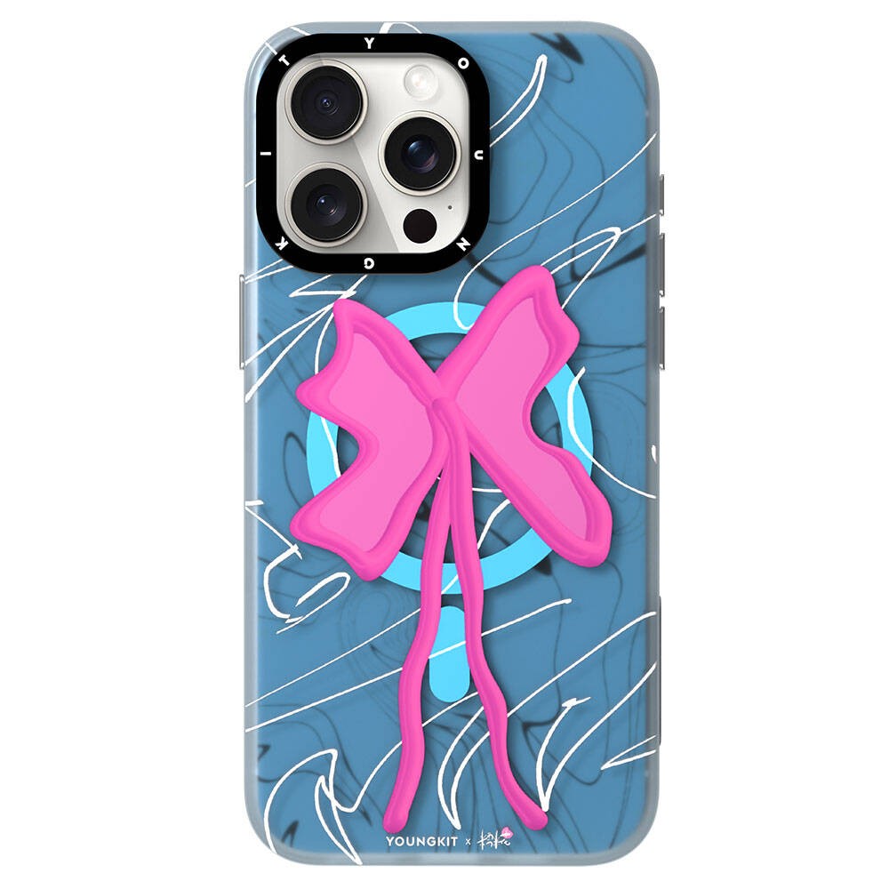 iPhone 15 Pro Kılıf Magsafe Şarj Özellikli Youngkit Anti-Trend Serisi Kılıf