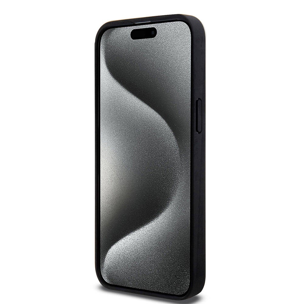 iPhone 15 Pro Max Kılıf Mercedes Benz Orjinal Lisanslı Magsafe Şarj Özellikli Mühürlü Yıldız Desenli ve Logolu Deri Kılıf