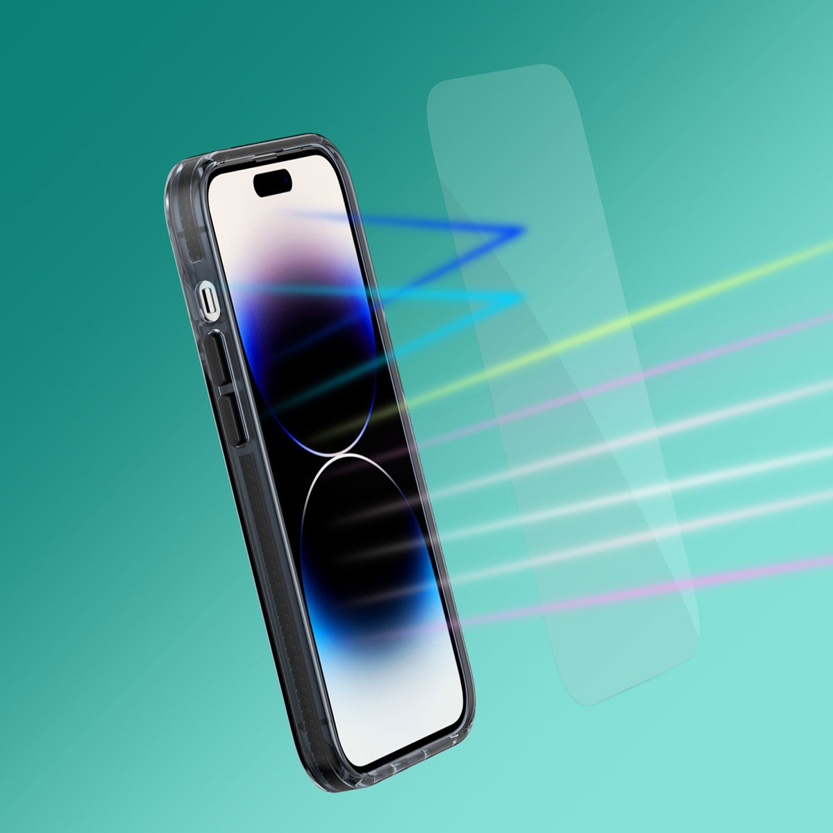 iPhone 14 Pro Max Youngkit Antistatik Ve Antidust Kolay Uygulama Aparatlı Cam Ekran Koruyucu