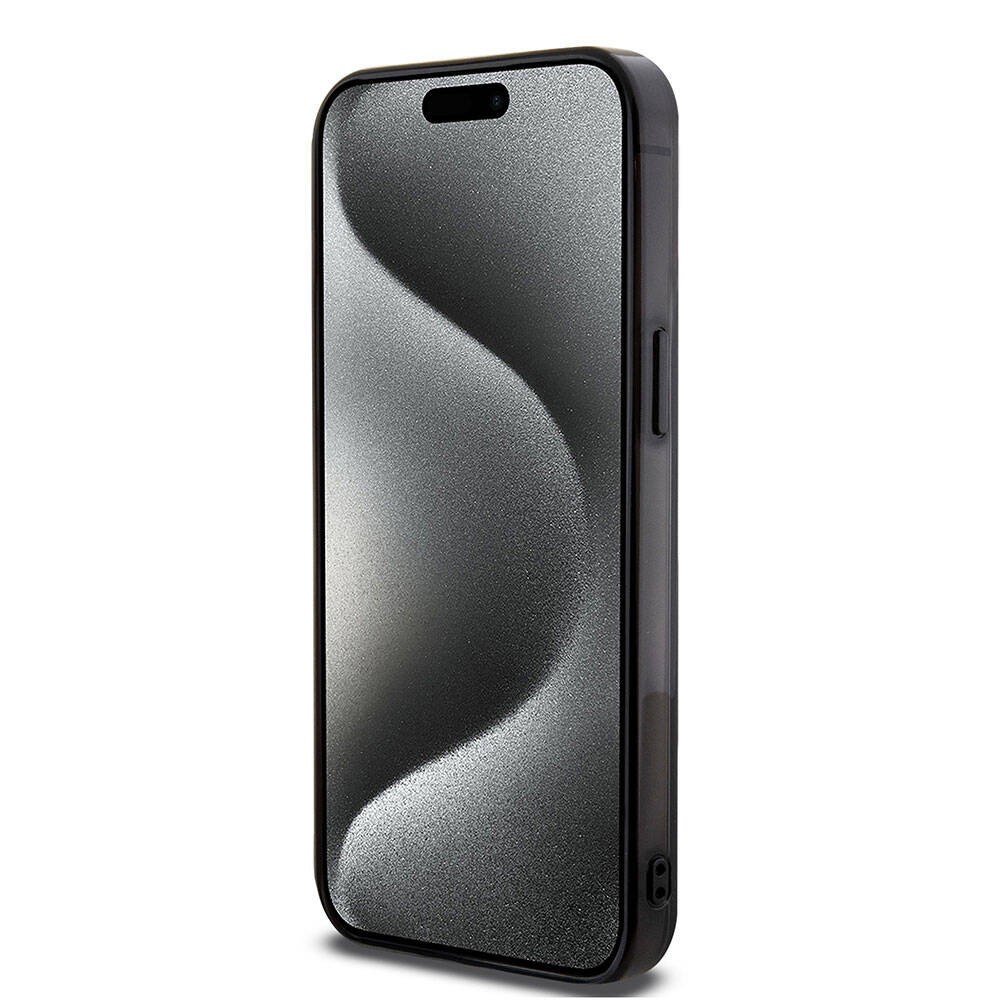 iPhone 15 Pro Max Kılıf Mercedes Benz Orjinal Lisanslı Magsafe Şarj Özellikli Çift Katmanlı Paralel Çizgi Desenli Kılıf
