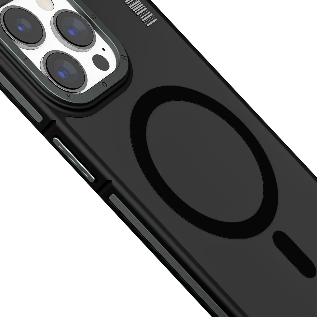 iPhone 15 Kılıf Magsafe Şarj Özellikli Youngkit Rock Sand Serisi Kılıf