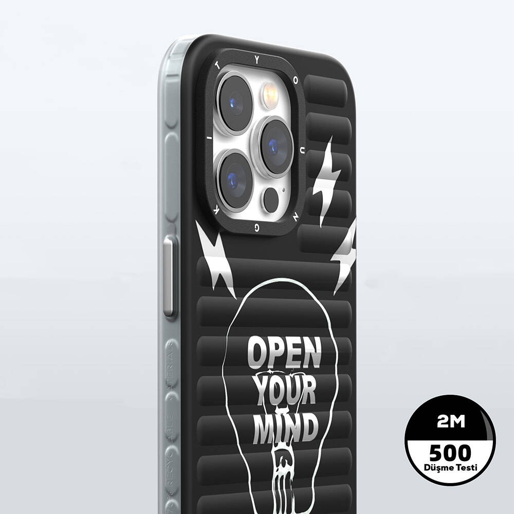 iPhone 14 Pro Max Magsafe Şarj Özellikli YoungKit Open Mind Serisi Kılıf