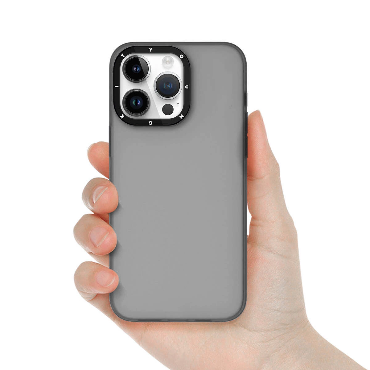 iPhone 15 Pro Kılıf Buzlu Mat Tasarım Youngkit Hidden Sand Serisi Kılıf