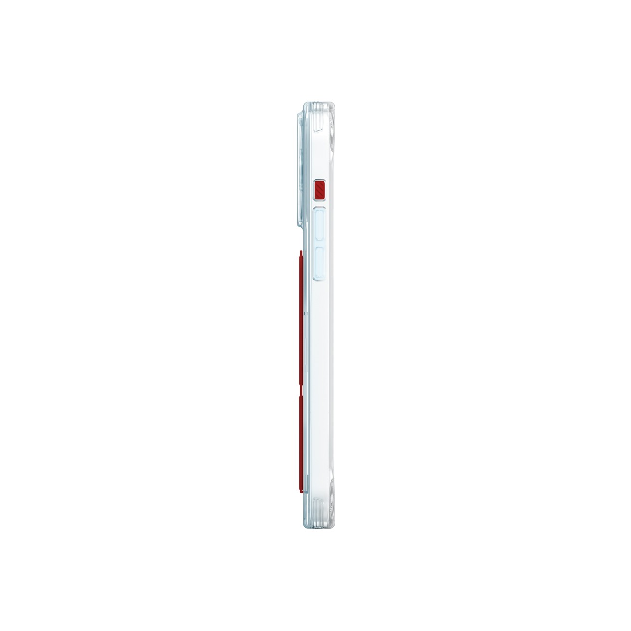 iPhone 15 Kılıf SkinArma Standlı Şeffaf Tasarımlı Apex Kılıf
