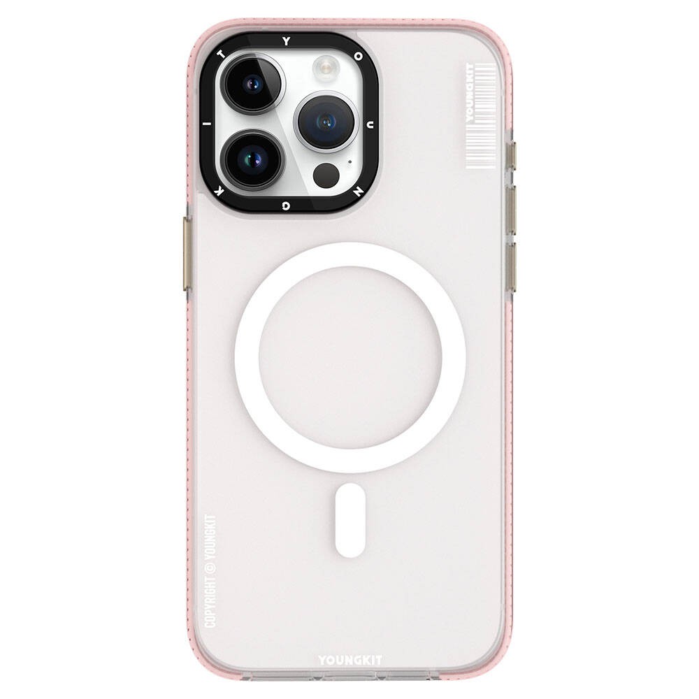 iPhone 15 Pro Kılıf Magsafe Şarj Özellikli Youngkit Jiansha Serisi Kılıf