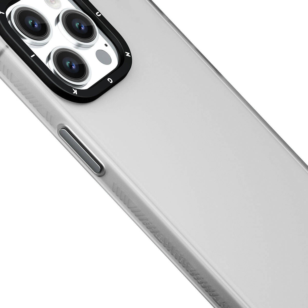 iPhone 15 Kılıf Buzlu Mat Tasarım Youngkit Hidden Sand Serisi Kılıf