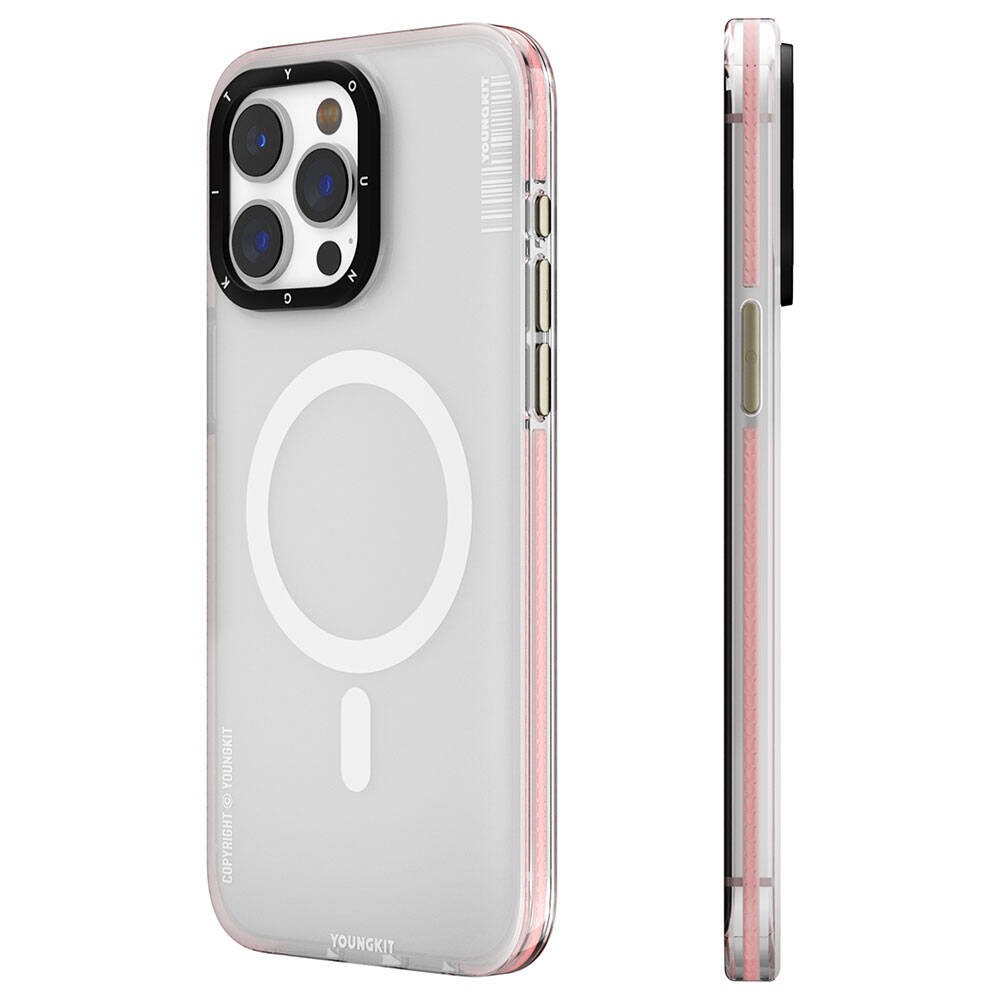 iPhone 15 Pro Kılıf Magsafe Şarj Özellikli Youngkit Jiansha Serisi Kılıf