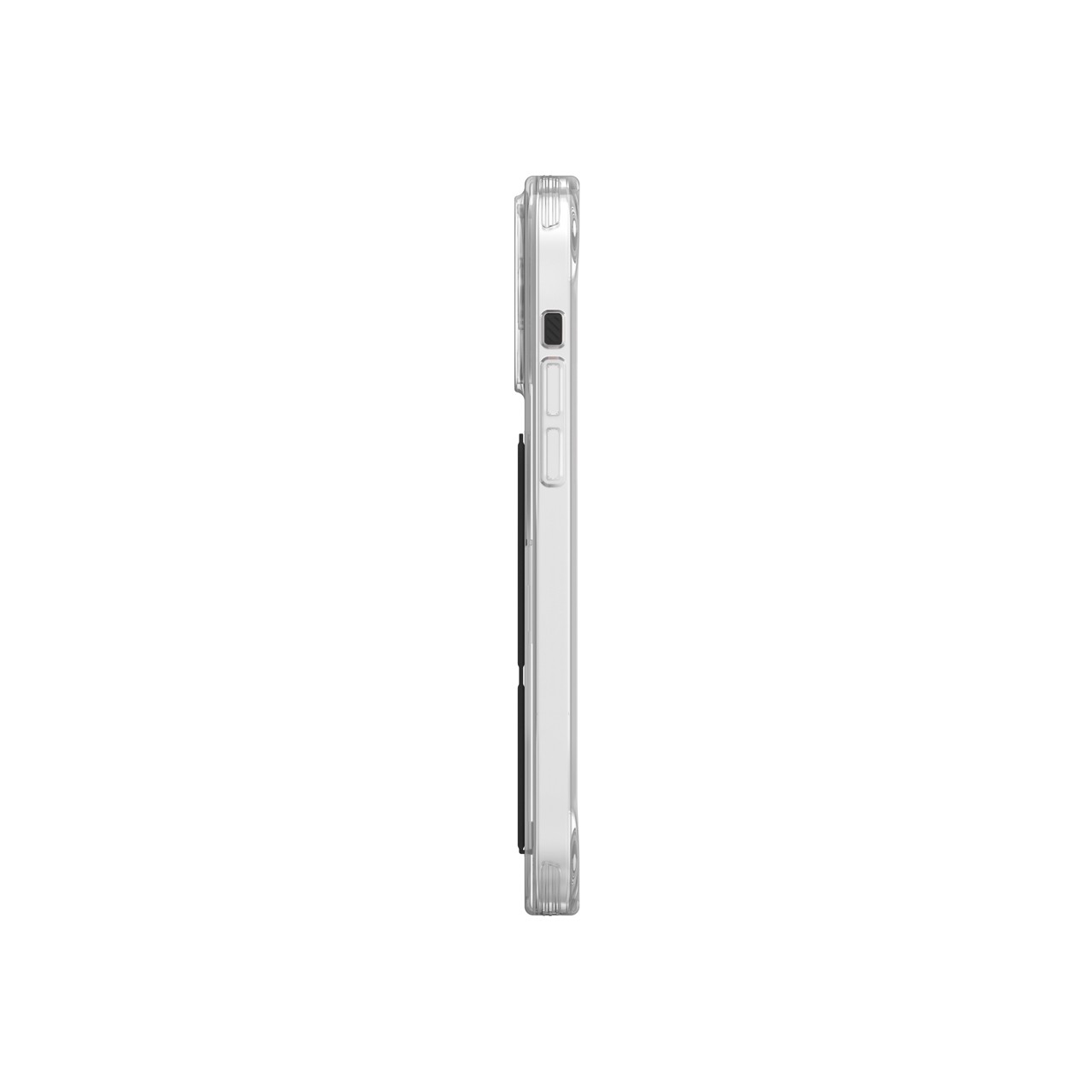iPhone 15 Pro Kılıf SkinArma Standlı Şeffaf Tasarımlı Apex Kılıf