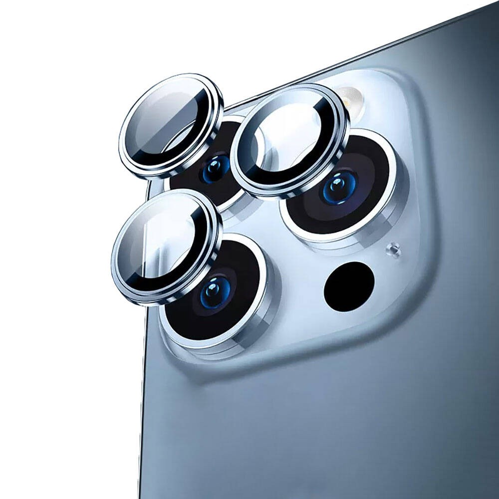 iPhone 15 Pro ​​​Max Wiwu Lens Guard Metal Kamera Lens Koruyucu