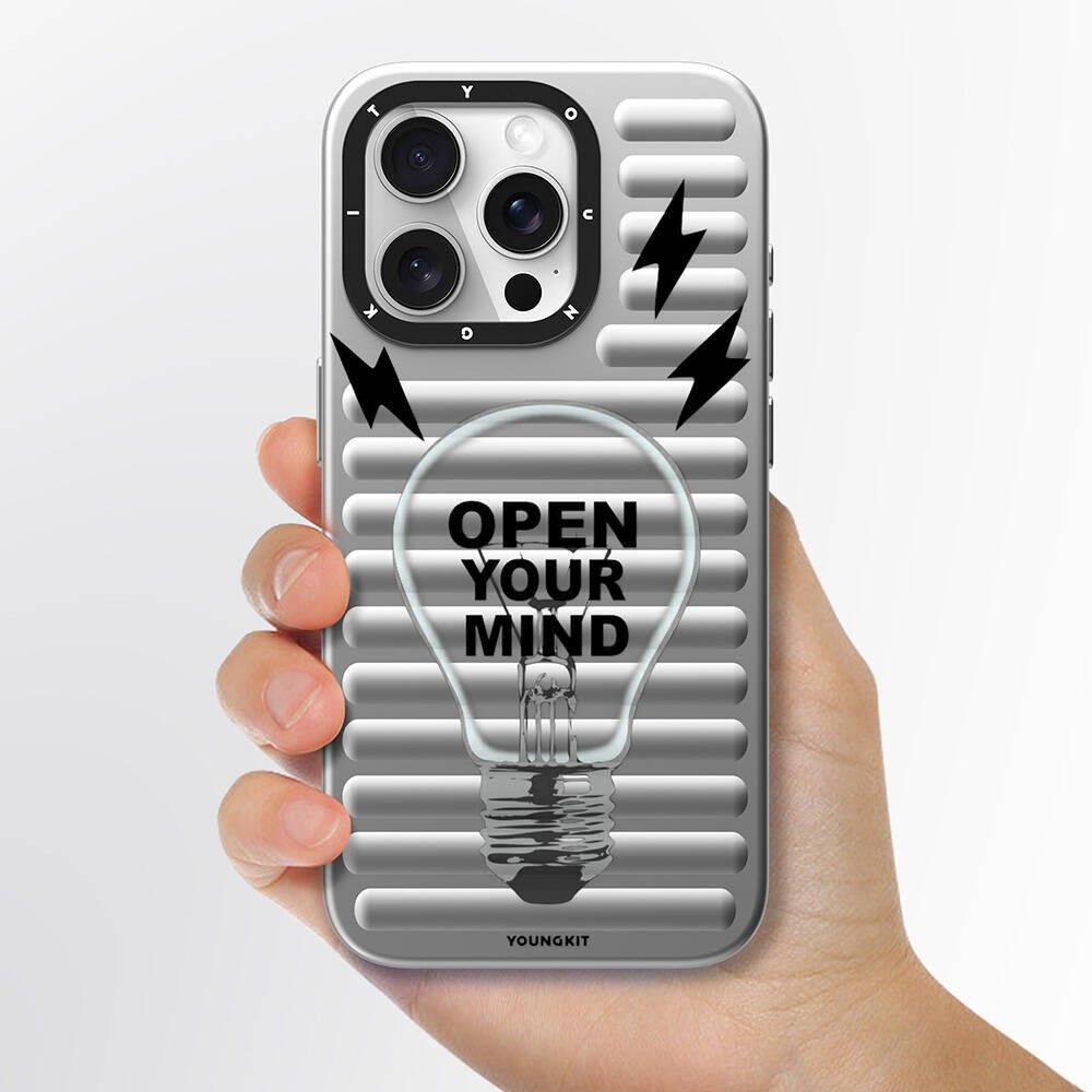 iPhone 14 Pro Max Magsafe Şarj Özellikli YoungKit Open Mind Serisi Kılıf