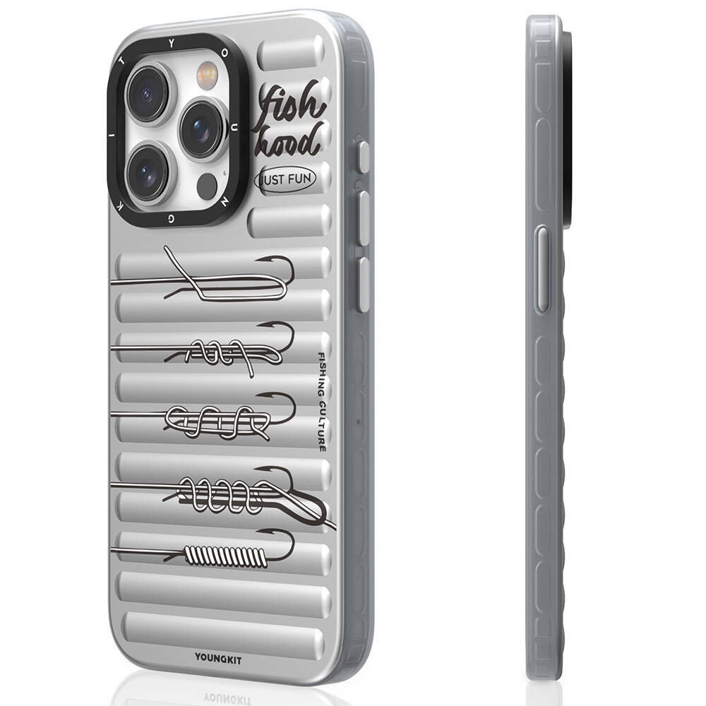 iPhone 15 Pro Kılıf Magsafe Şarj Özellikli YoungKit Fishing Serisi Kılıf