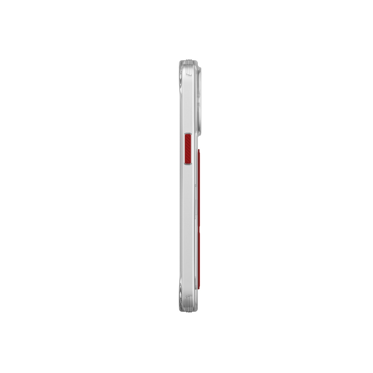 iPhone 15 Pro Kılıf SkinArma Standlı Şeffaf Tasarımlı Apex Kılıf