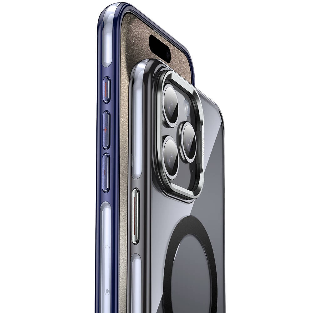 iPhone 15 Pro Max Kılıf Magsafe Şarj Özellikli Wlons Standlı Efsane Kılıf