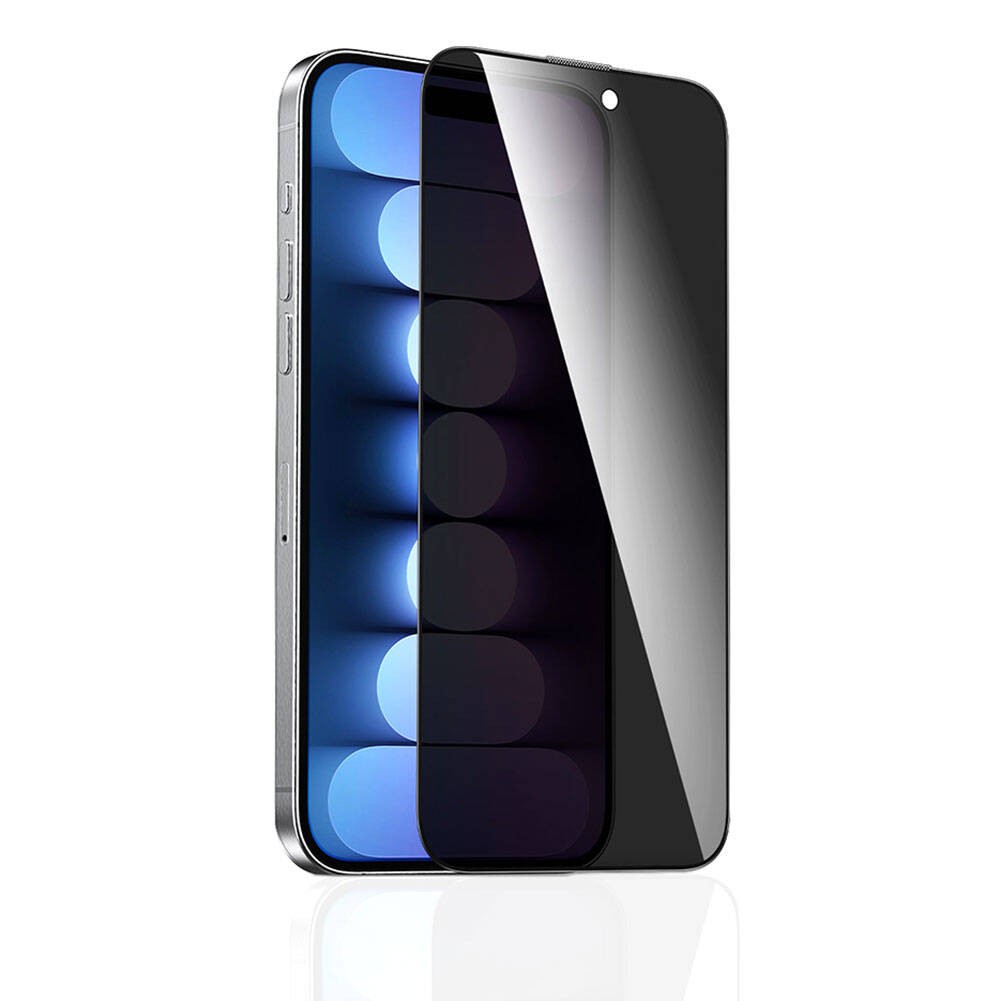 iPhone 15 Pro Recci RSP-A17AP Privacy Temperli Cam Ekran Koruyucu