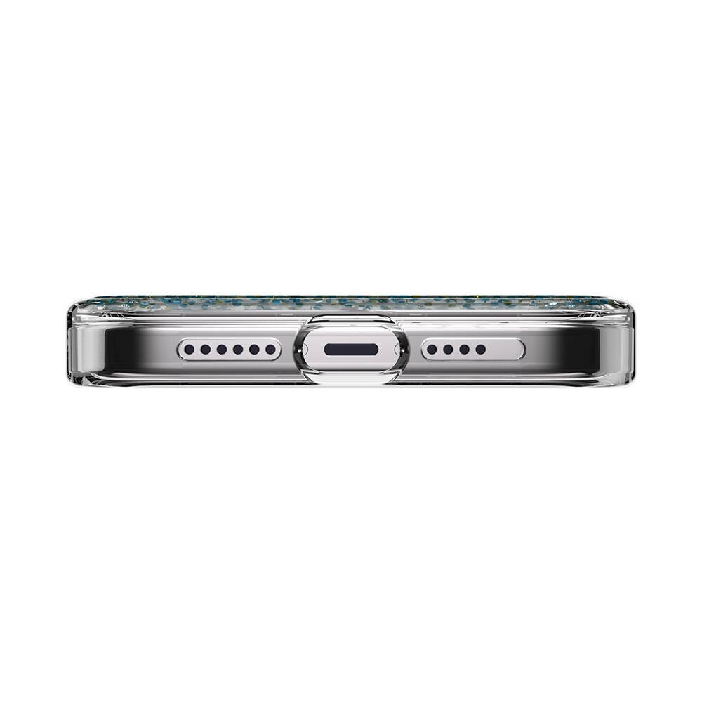 iPhone 15 Pro Max Kılıf Magsafe Şarj Özellikli Parlayan Simli Şeffaf Lisanslı Switcheasy Starfield-M Kılıf