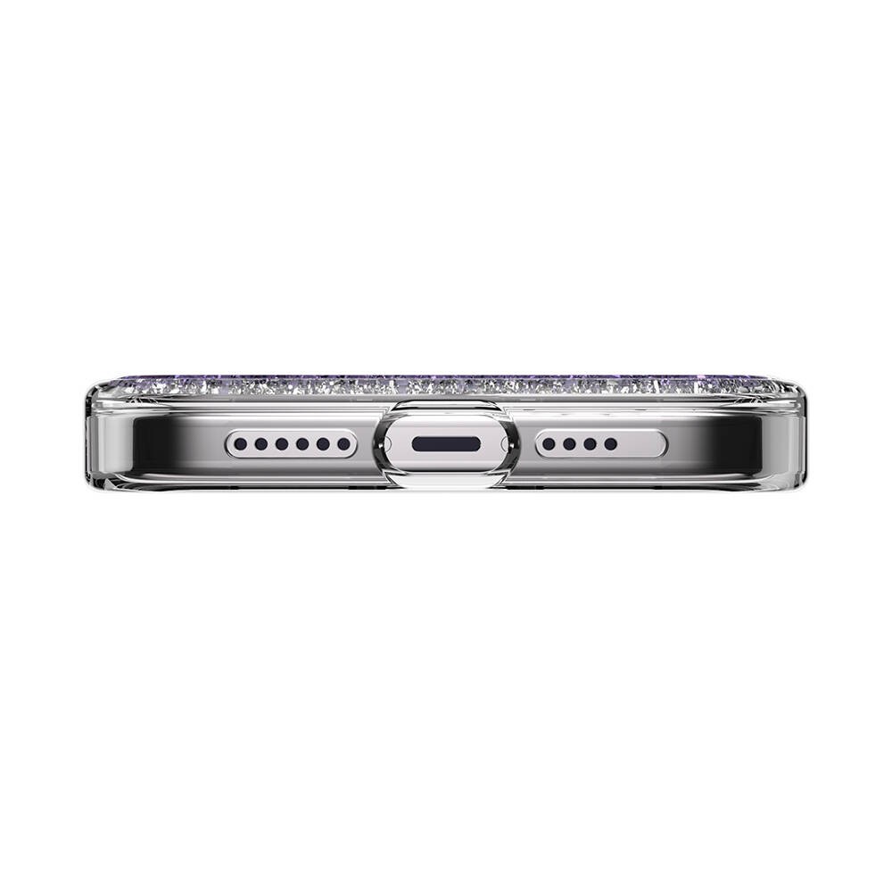 iPhone 15 Pro Max Kılıf Magsafe Şarj Özellikli Parlayan Simli Şeffaf Lisanslı Switcheasy Starfield-M Kılıf