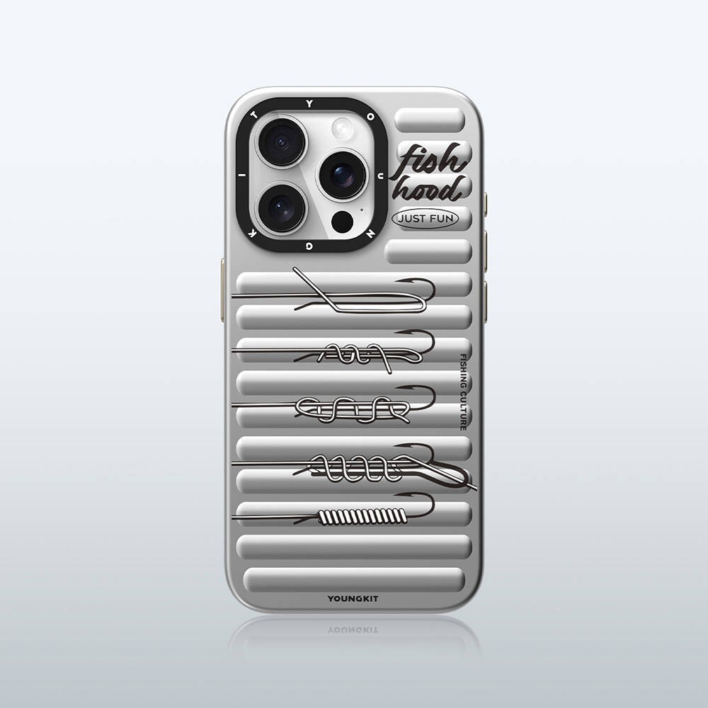 iPhone 15 Pro Max Kılıf Magsafe Şarj Özellikli YoungKit Fishing Serisi Kılıf