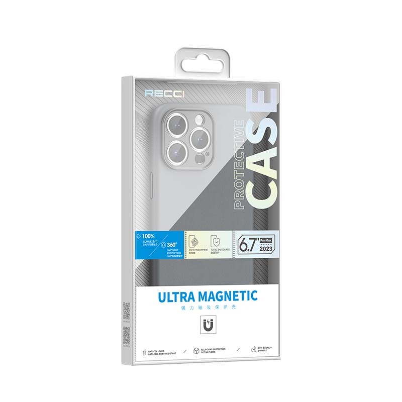 iPhone 15 Pro Max Kılıf Recci Magsafe Şarj Özellikli Kamera Korumalı Explore Serisi Kılıf