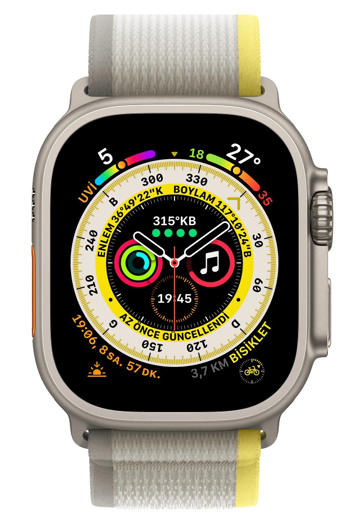 Apple Watch Uyumlu Trail Loop Kordon (KRD-77)