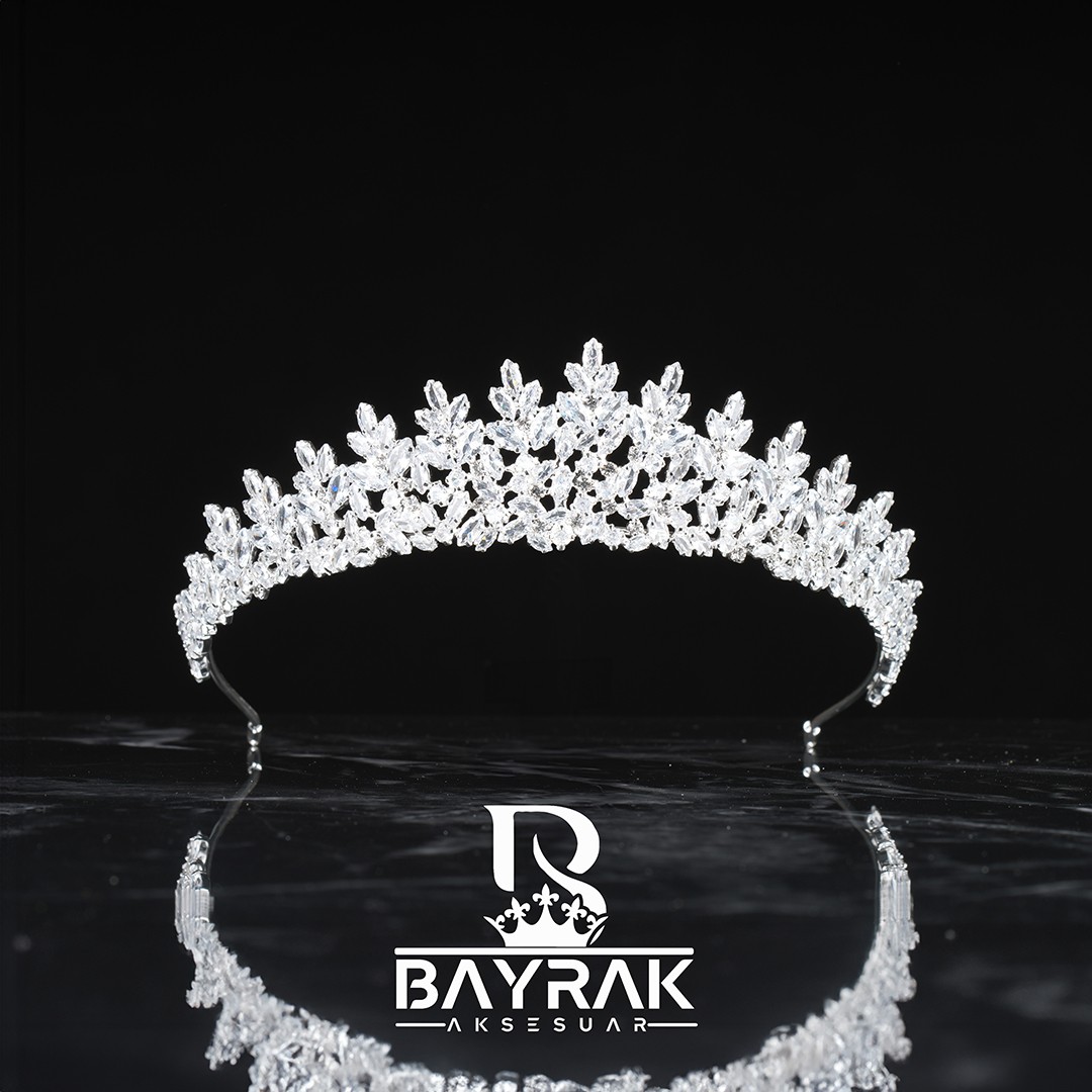 LIA -794- / Zircon Stone Bridal Tiara