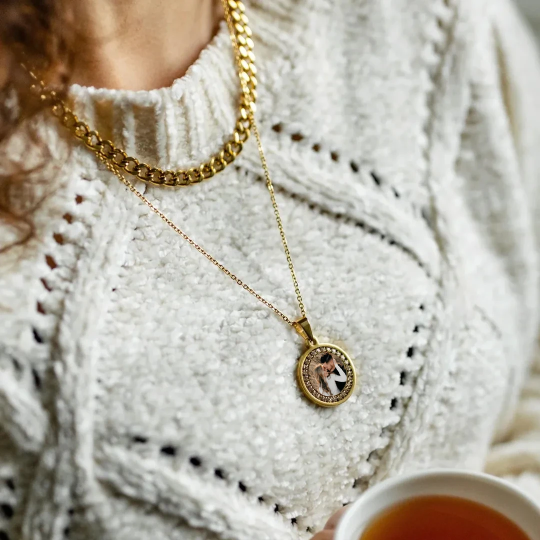 Resimli Anı Kolyesi