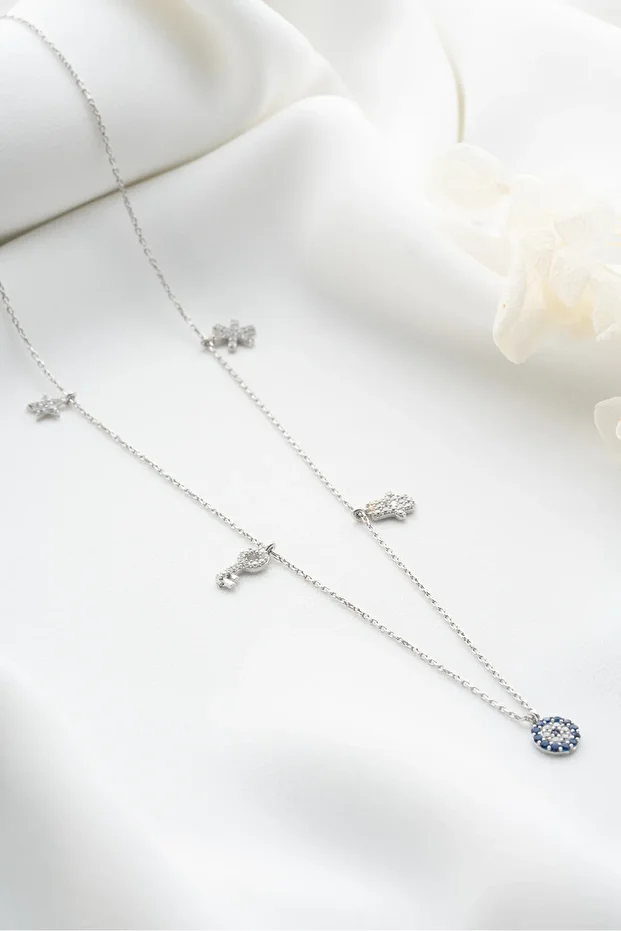 Gümüş Şans Kolye