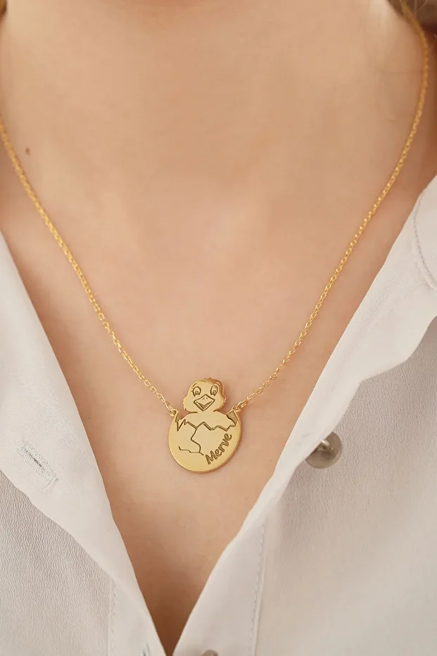 Gümüş Isimli Civ Civ Kolye