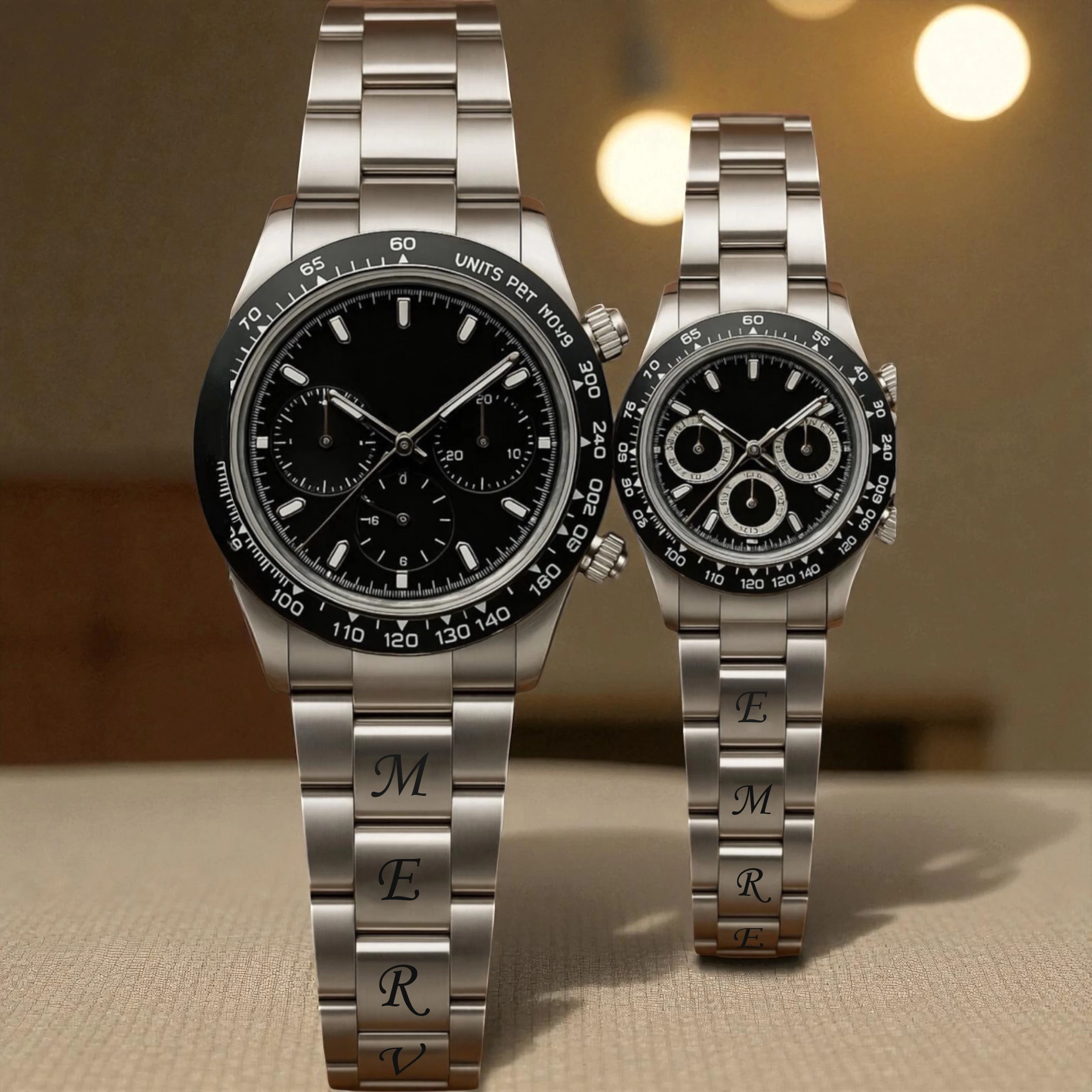 Kişiye Özel Çift Kol Saati