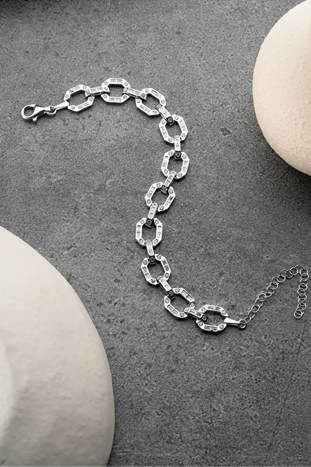 Gümüş Trend Bileklik