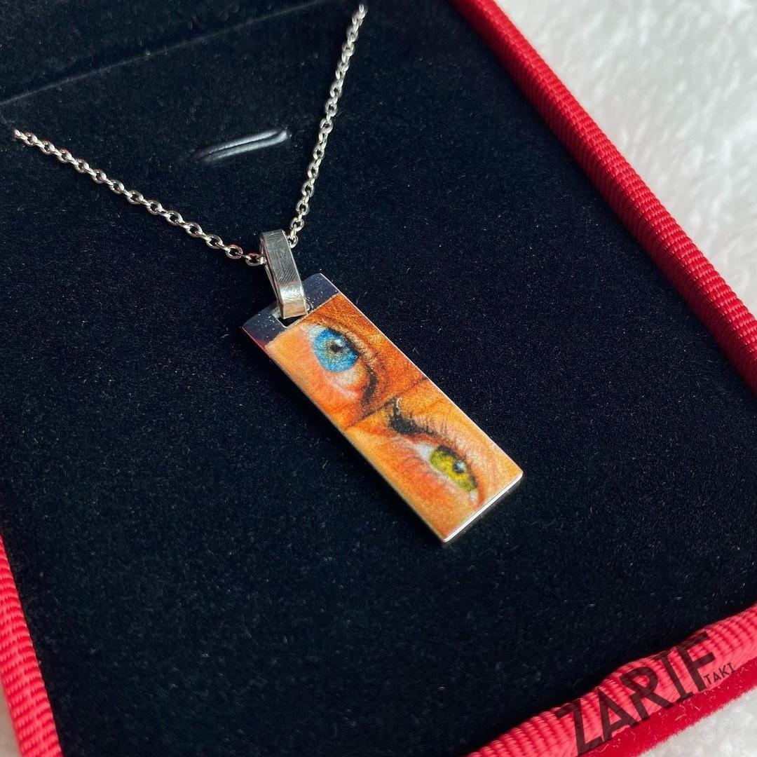 Kişiye Özel Renkli Göz Kolye