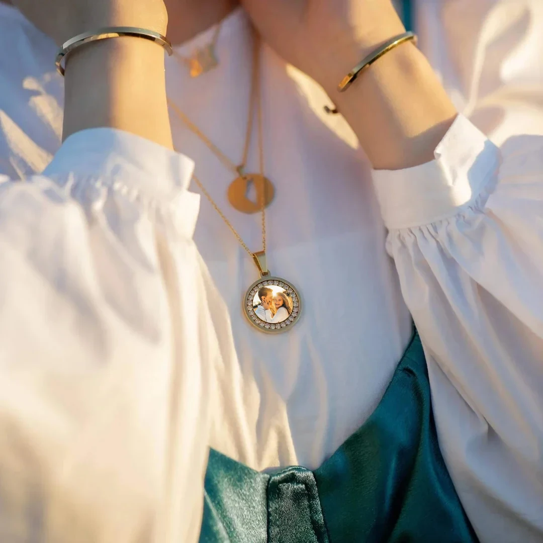 Resimli Anı Kolyesi