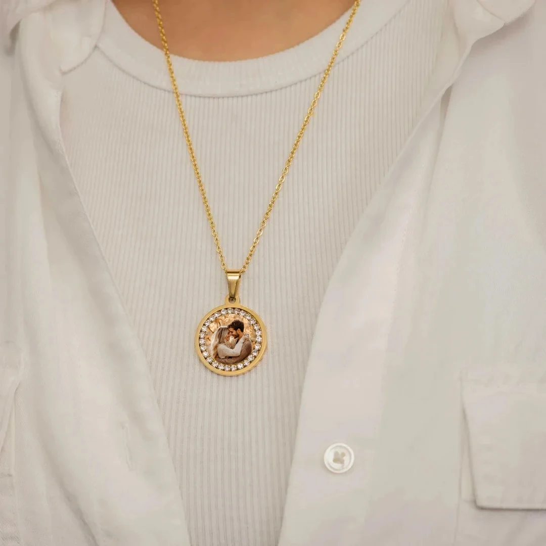 Resimli Anı Kolyesi