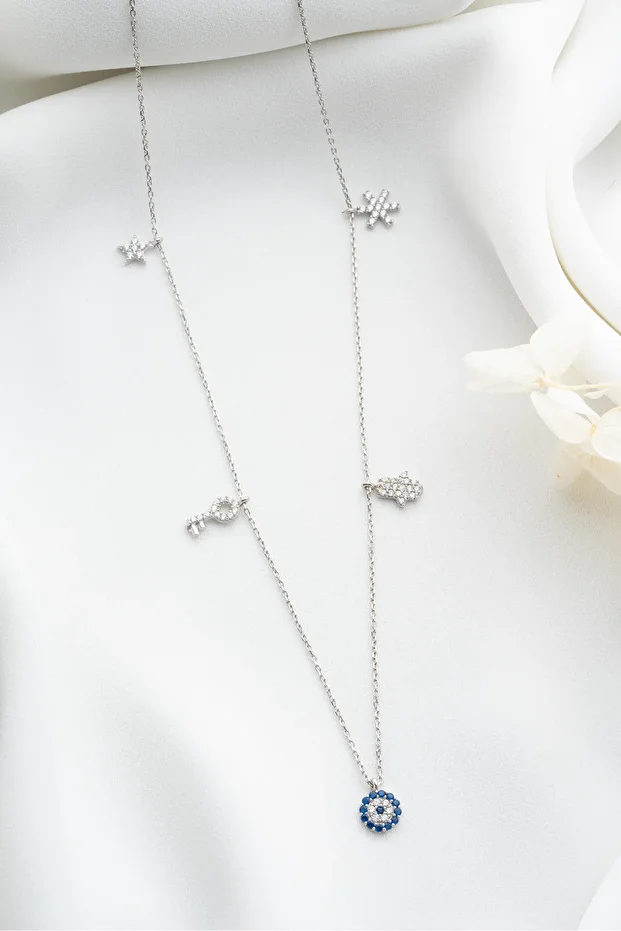 Gümüş Şans Kolye