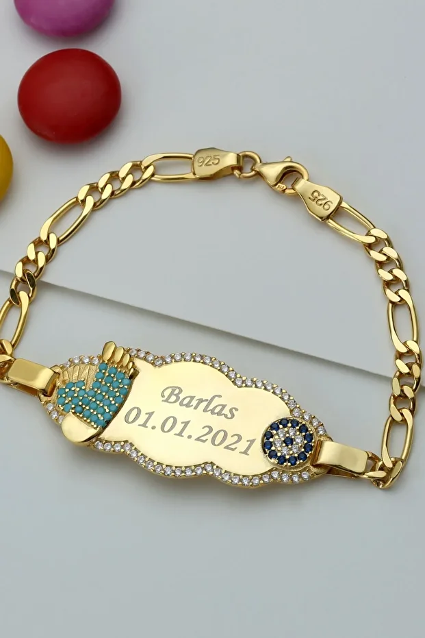 Gümüş Isimli Bebek-çocuk Bulut Bileklik