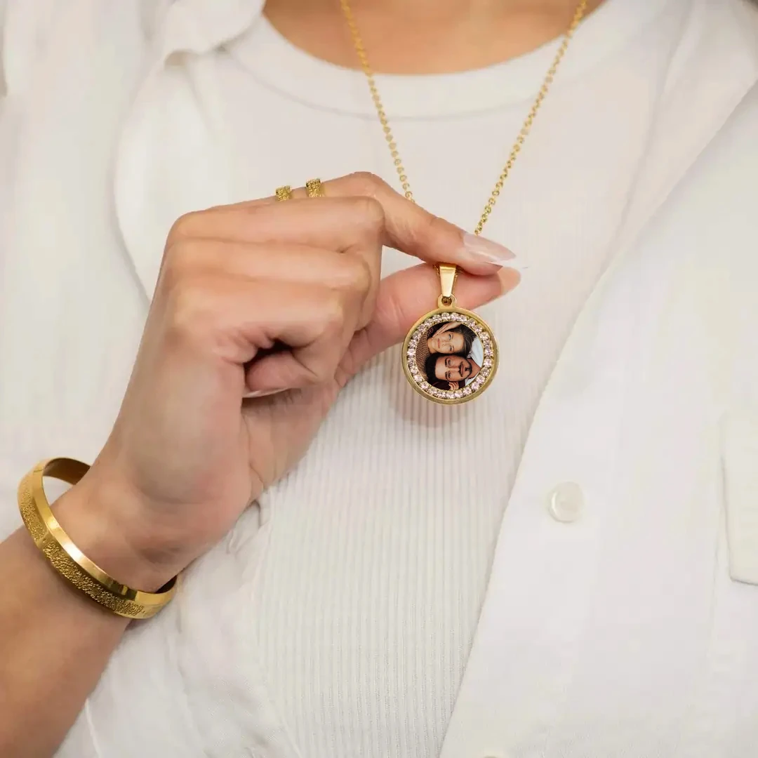 Resimli Anı Kolyesi