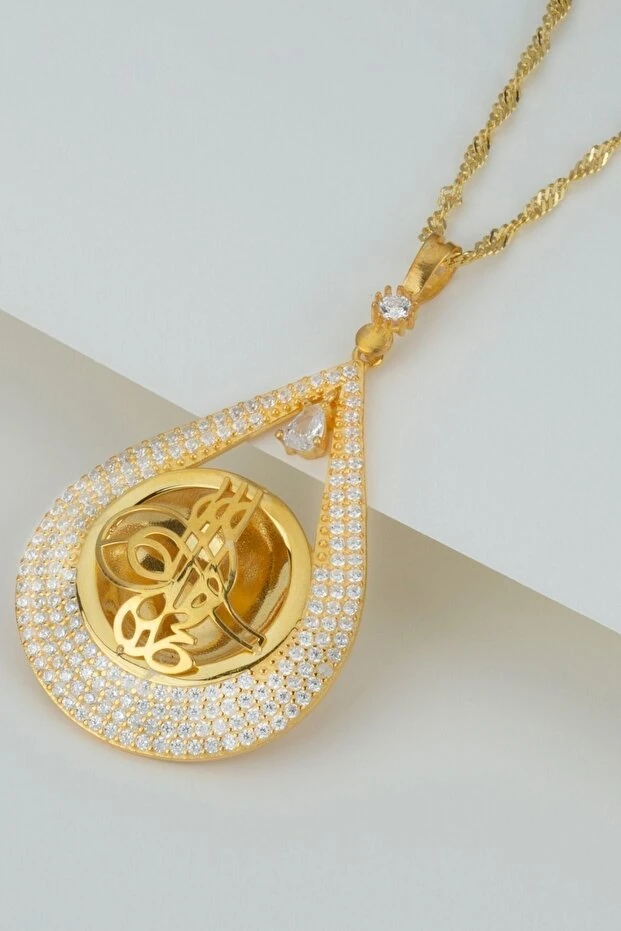 Gümüş Madalyon Kolye