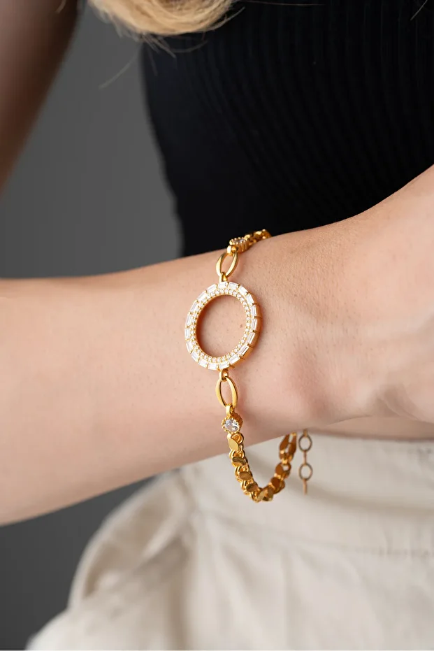 Gümüş Çeyrek Bileklik