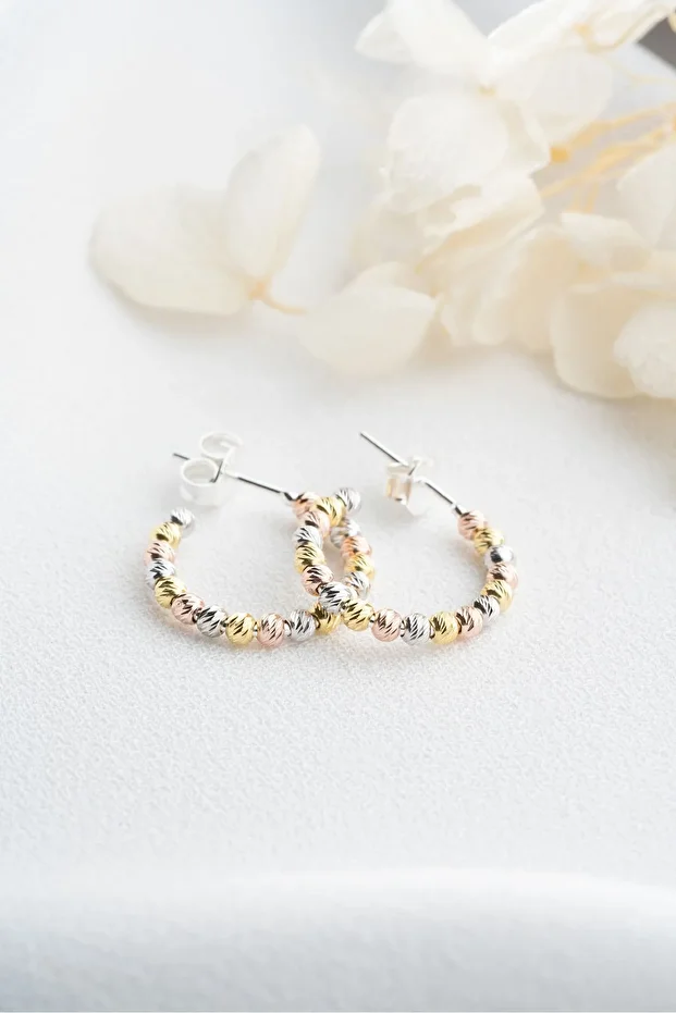 Gümüş Dorika Küpe