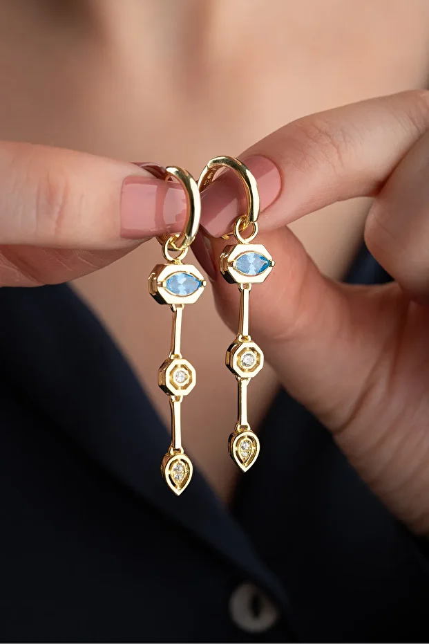 Gümüş Serenay Küpe