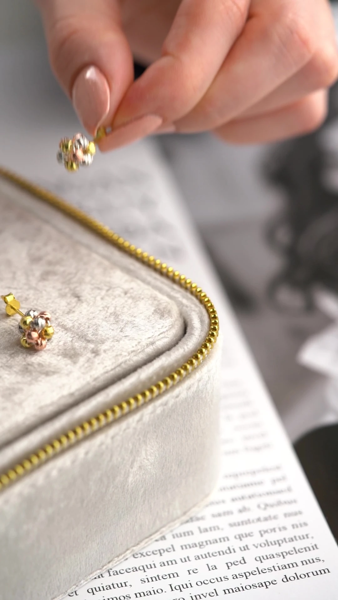 Dorika Gümüş Küpe