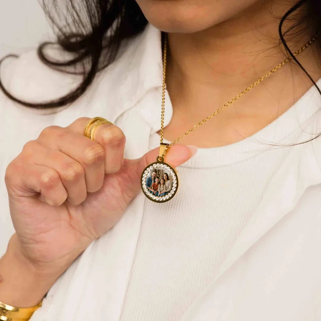 Resimli Anı Kolyesi