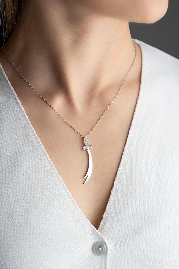 Gümüş Zülfikar Kılıcı Kolye