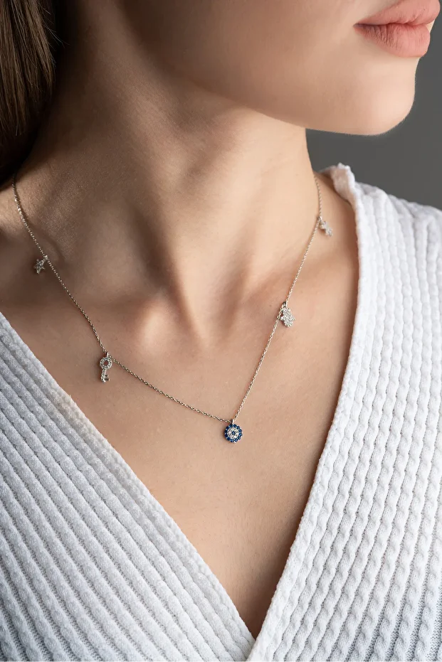 Gümüş Şans Kolye